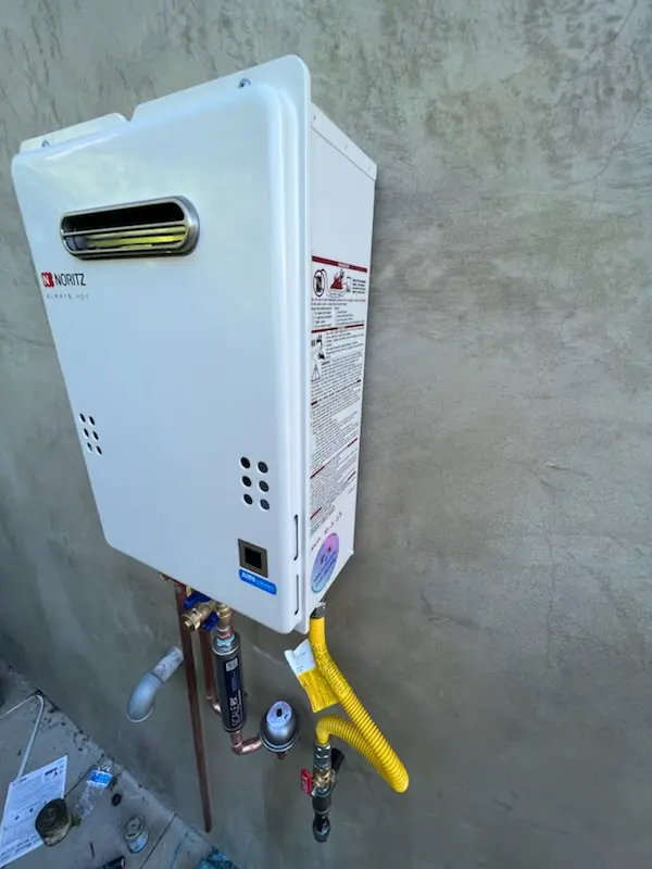 Tankless water heater installation for Clarksville homes